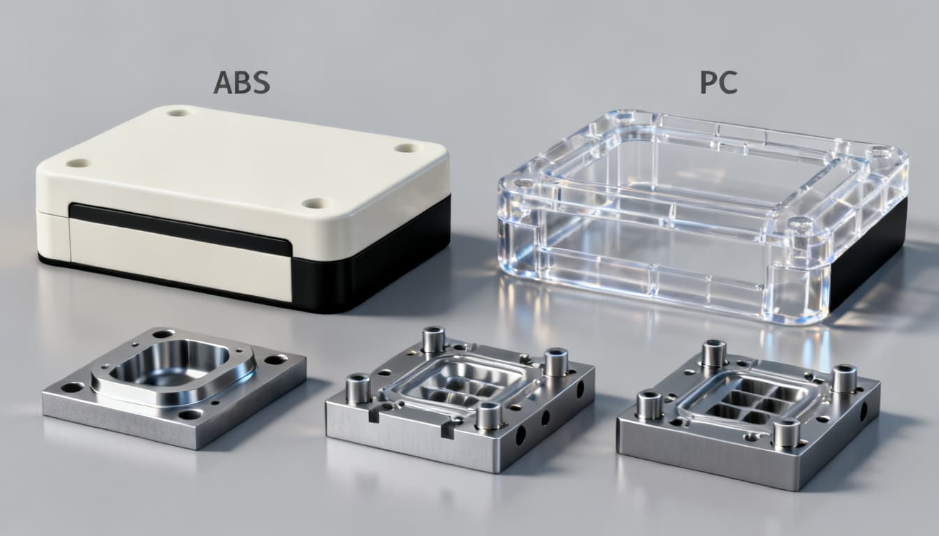 ABS vs PC Injection Molding: Material Selection for Enclosure Durability
