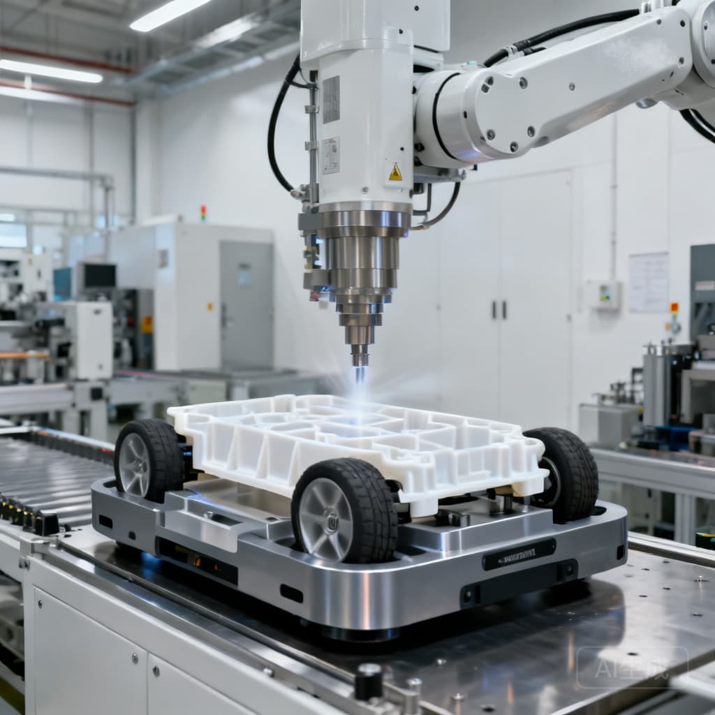 AGV Robot Chassis Component Molding - PANDA Molding