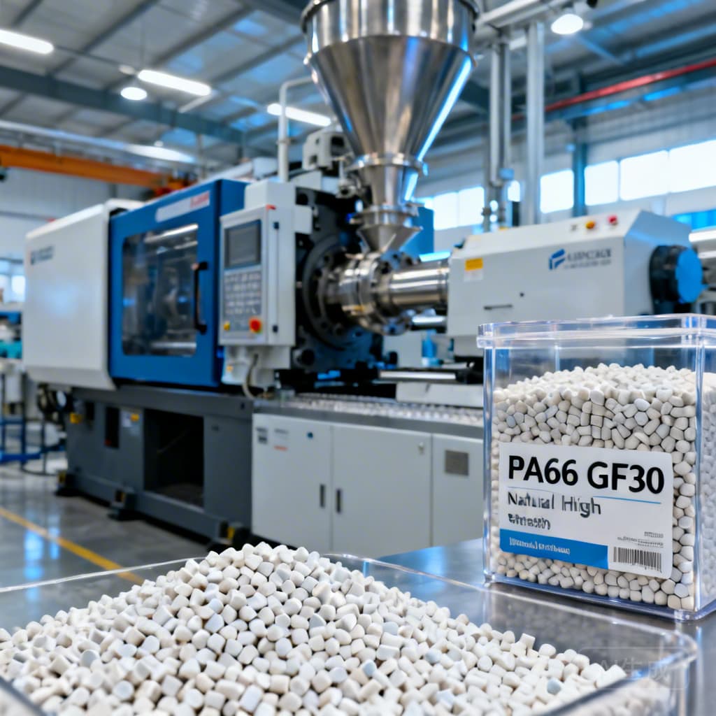 PA66 GF30 Natural Pellets for High Strength - PANDA Molding